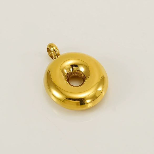 Fashion Bubble Letter Stainless Steel Necklace Jewelry Accessories With Electroplating Treatment