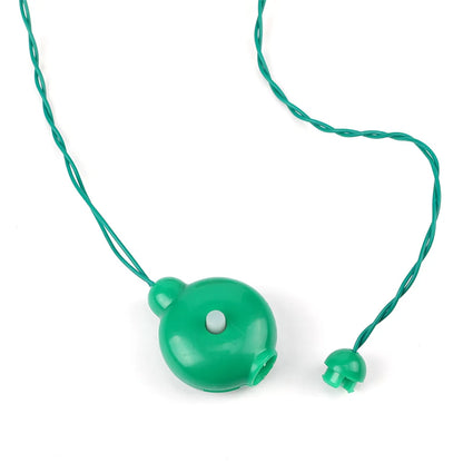 Fashion Bulb Plastic Unisex Necklace