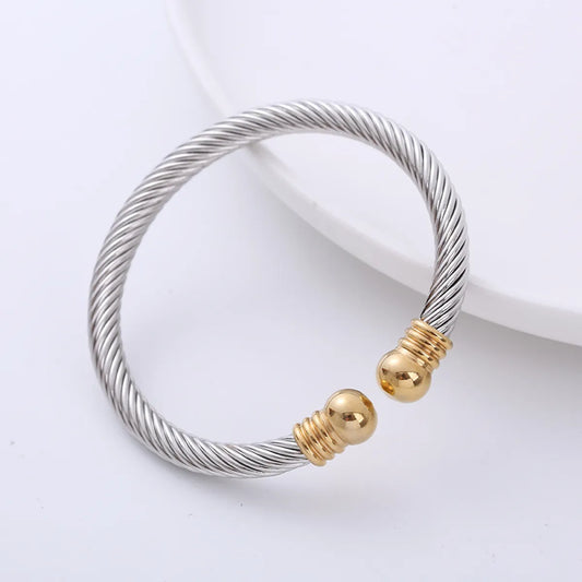 Fashion Bulb Stainless Steel Bangle 1 Piece