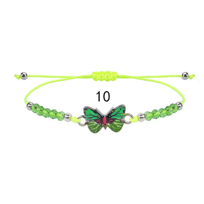 Fashion Butterfly Alloy Knitting Women'S Bracelets 1 Piece