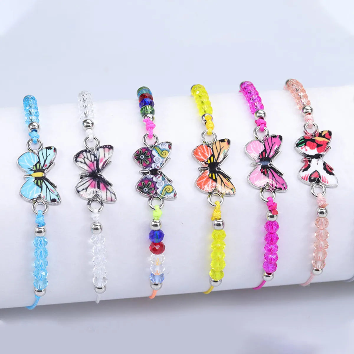 Fashion Butterfly Alloy Knitting Women'S Bracelets 1 Piece