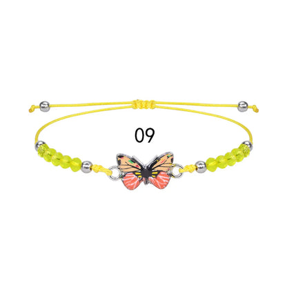 Fashion Butterfly Alloy Knitting Women'S Bracelets 1 Piece