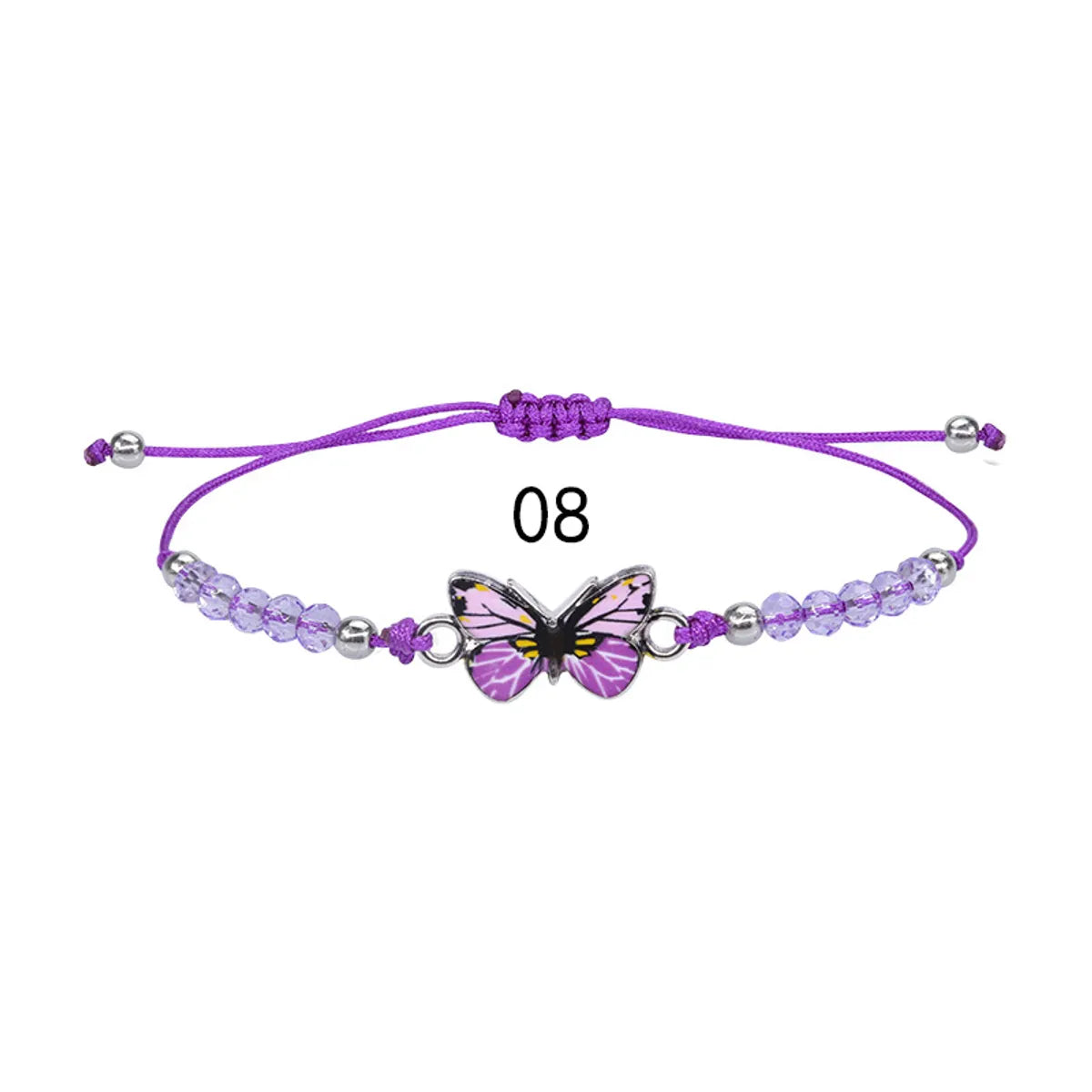 Fashion Butterfly Alloy Knitting Women'S Bracelets 1 Piece