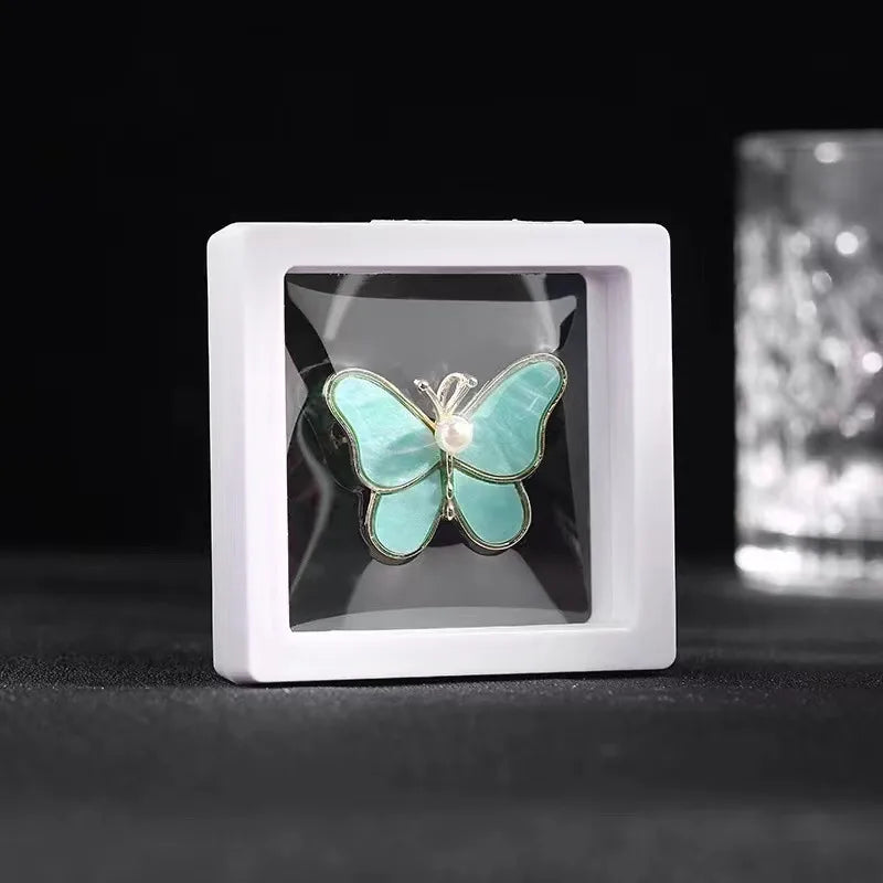 Fashion Butterfly Alloy Plating Artificial Pearls Women'S Brooches