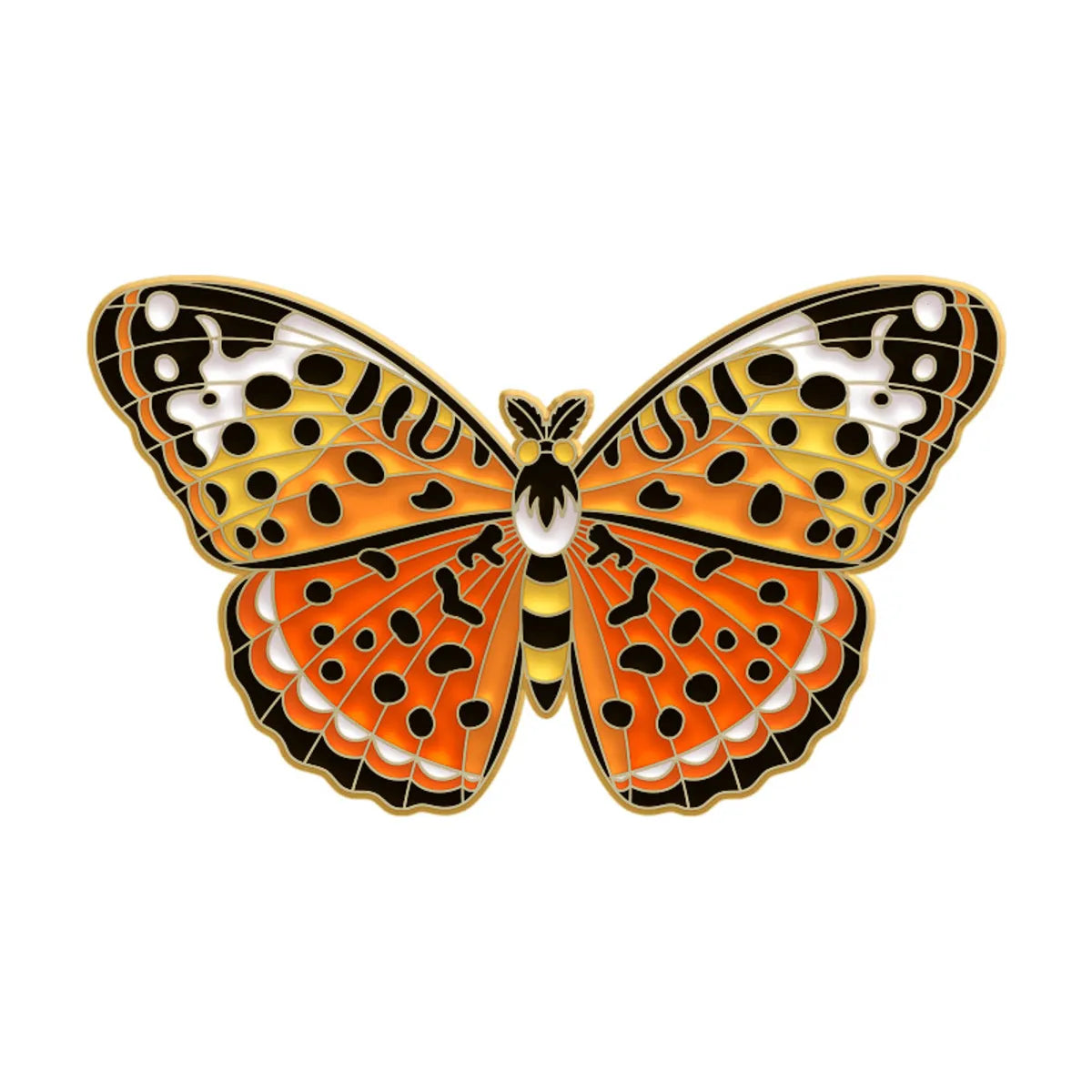 Fashion Butterfly Alloy Plating Unisex Brooches