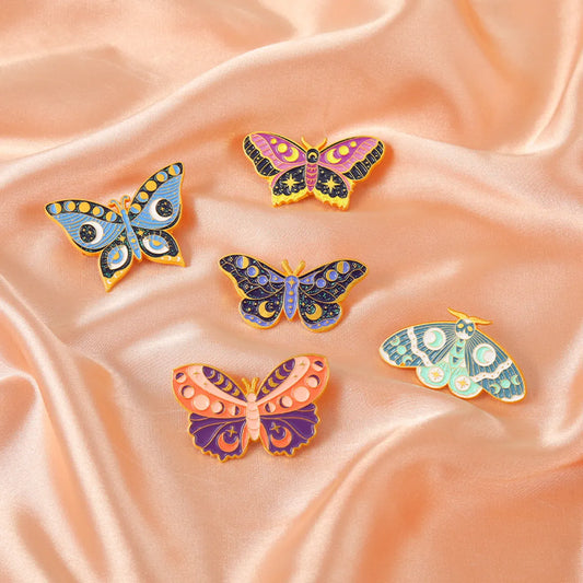 Fashion Butterfly Alloy Plating Unisex Brooches