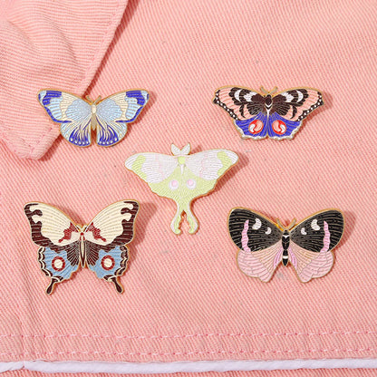 Fashion Butterfly Alloy Plating Women'S Brooches