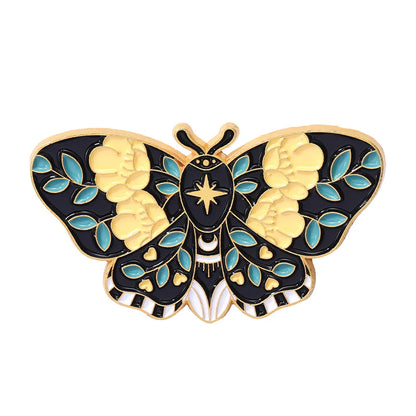 Fashion Butterfly Alloy Stoving Varnish Brooches