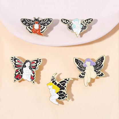 Fashion Butterfly Alloy Stoving Varnish Unisex Brooches