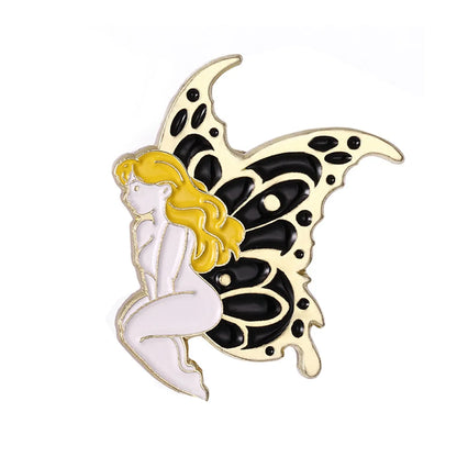 Fashion Butterfly Alloy Stoving Varnish Unisex Brooches