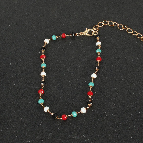 Wholesale Jewelry Ethnic Style Eye Alloy No Inlaid Plating Anklet