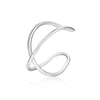 Wholesale Jewelry Fashion C Shape Metal Plating Ear Clips