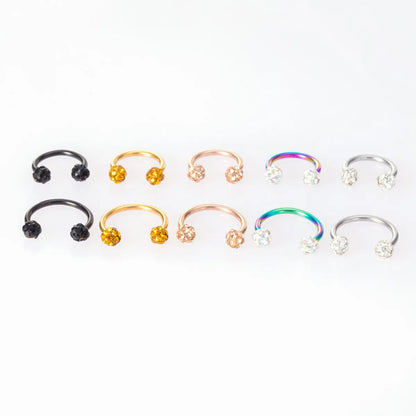 Fashion C Shape Stainless Steel Nose Ring