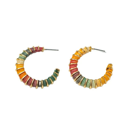 Fashion C-shaped Earrings