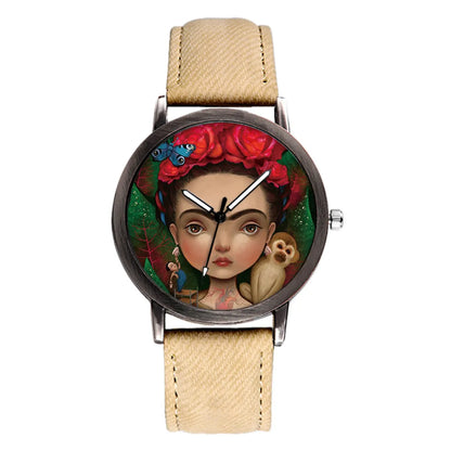 Fashion Cartoon Buckle Quartz Women'S Watches