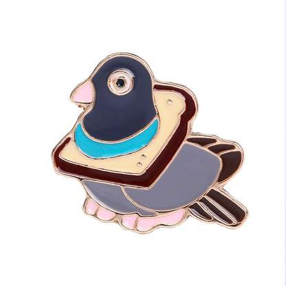 Fashion Cartoon Character Alloy Stoving Varnish Unisex Brooches