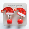 Fashion Cartoon Character Plastic Christmas Kid'S Ear Clips