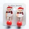 Fashion Cartoon Character Plastic Christmas Kid'S Ear Clips