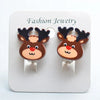 Fashion Cartoon Character Plastic Christmas Kid'S Ear Clips