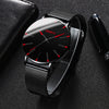 Fashion Casual Round Dial Alloy Strap Alloy Case Quartz Watch For Men
