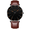 Fashion Casual Round Dial Alloy Strap Alloy Case Quartz Watch For Men