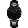 Fashion Casual Round Dial Alloy Strap Alloy Case Quartz Watch For Men