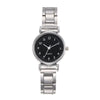 Fashion Casual Simple Alloy Case Stainless Steel Band Round Dial Quartz Women's Watch