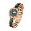 Fashion Casual Women's Quartz Watch With Lace And Round Diamond Alloy And Stainless Steel Materials