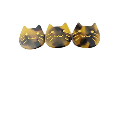 Fashion Cat Acetic Acid Sheets Handmade Hair Clip 1 Piece