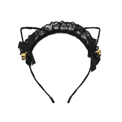 Fashion Cat Ears Lace Handmade Hair Band 1 Piece