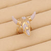 Fashion Cattle Resin Women'S Rings