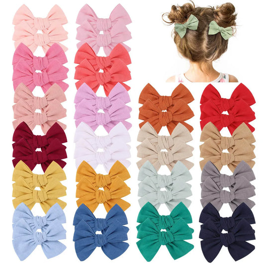 Fashion Children'S Hair Accessories Bow Hairpin Candy Color Headdress