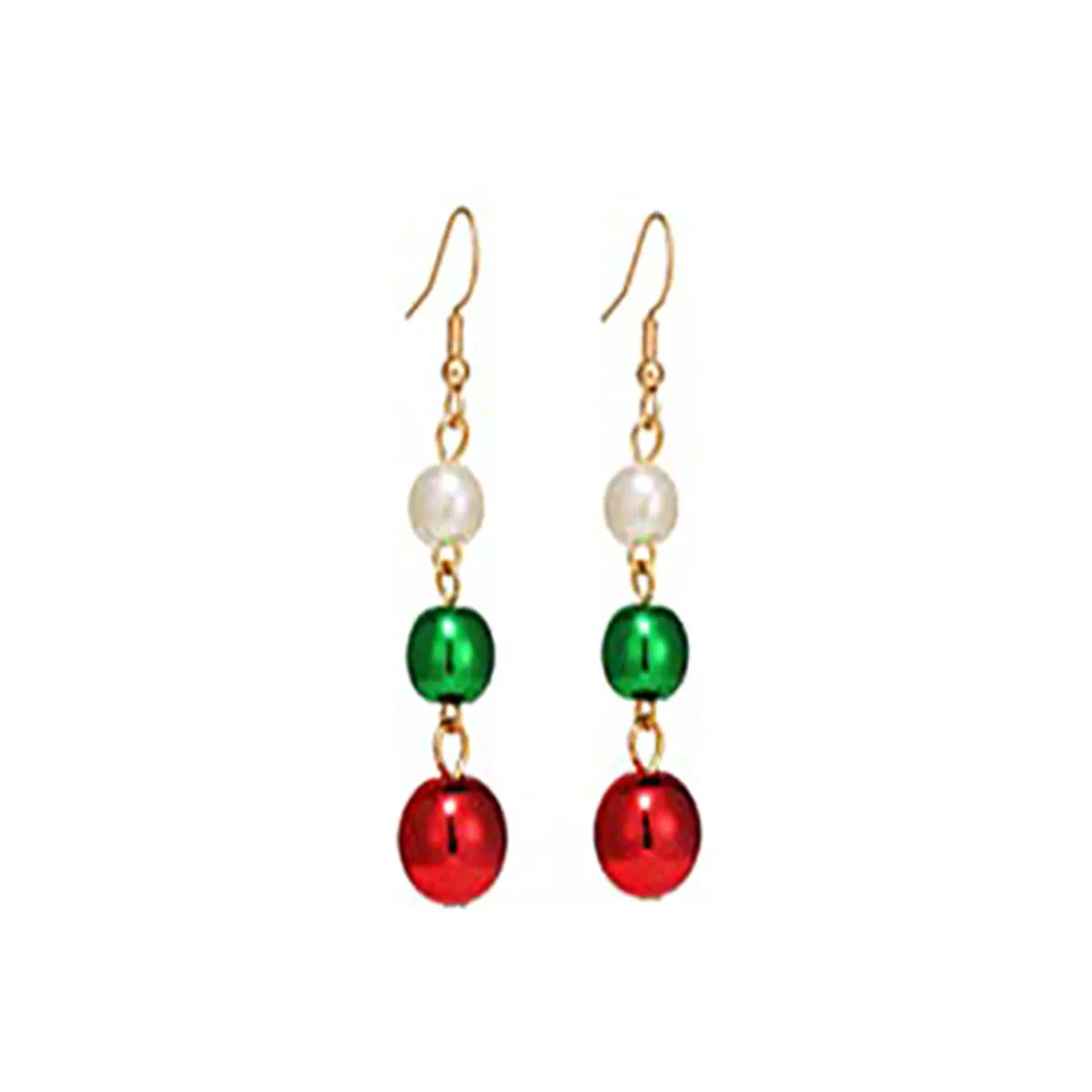 Fashion Christmas Tree Flamingo Alloy Plating Inlay Artificial Gemstones Women'S Drop Earrings 1 Pair