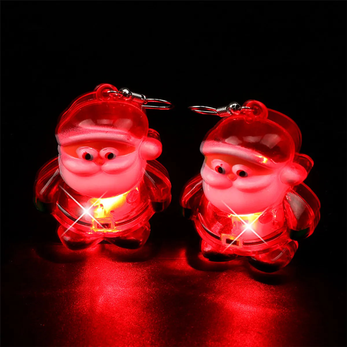 Fashion Christmas Tree Santa Claus Plastic Women's Drop Earrings 1 Pair