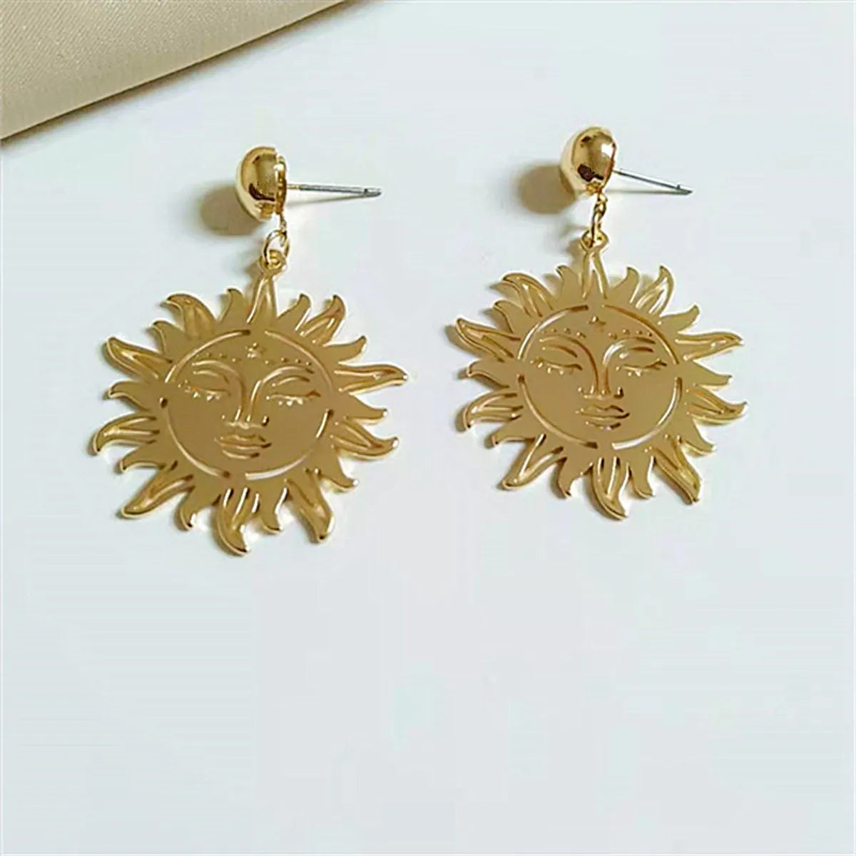 Fashion Christmas Tree Sun Alloy Plating Women's Drop Earrings 1 Pair