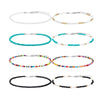 Fashion Circle Glass Beaded Women'S Choker 1 Piece