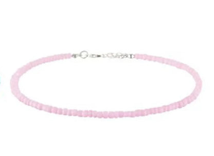 Fashion Circle Glass Beaded Women'S Choker 1 Piece