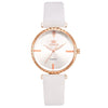 Fashion Classic Quartz Women's Watch With Pu Strap And Alloy Case Round Dial