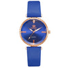 Fashion Classic Quartz Women's Watch With Pu Strap And Alloy Case Round Dial
