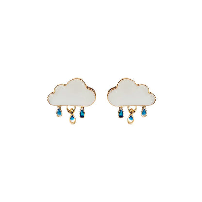 Fashion Cloud Raindrop Earrings