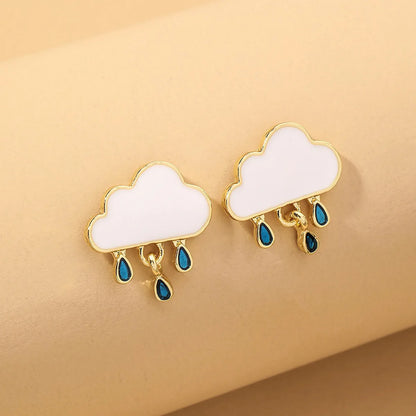 Fashion Cloud Raindrop Earrings