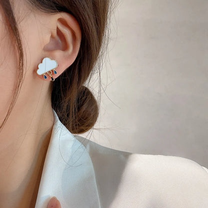 Fashion Cloud Raindrop Earrings