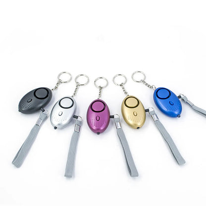 Fashion Color Block Oval Abs Alloy Burglar Alarm 1 Piece