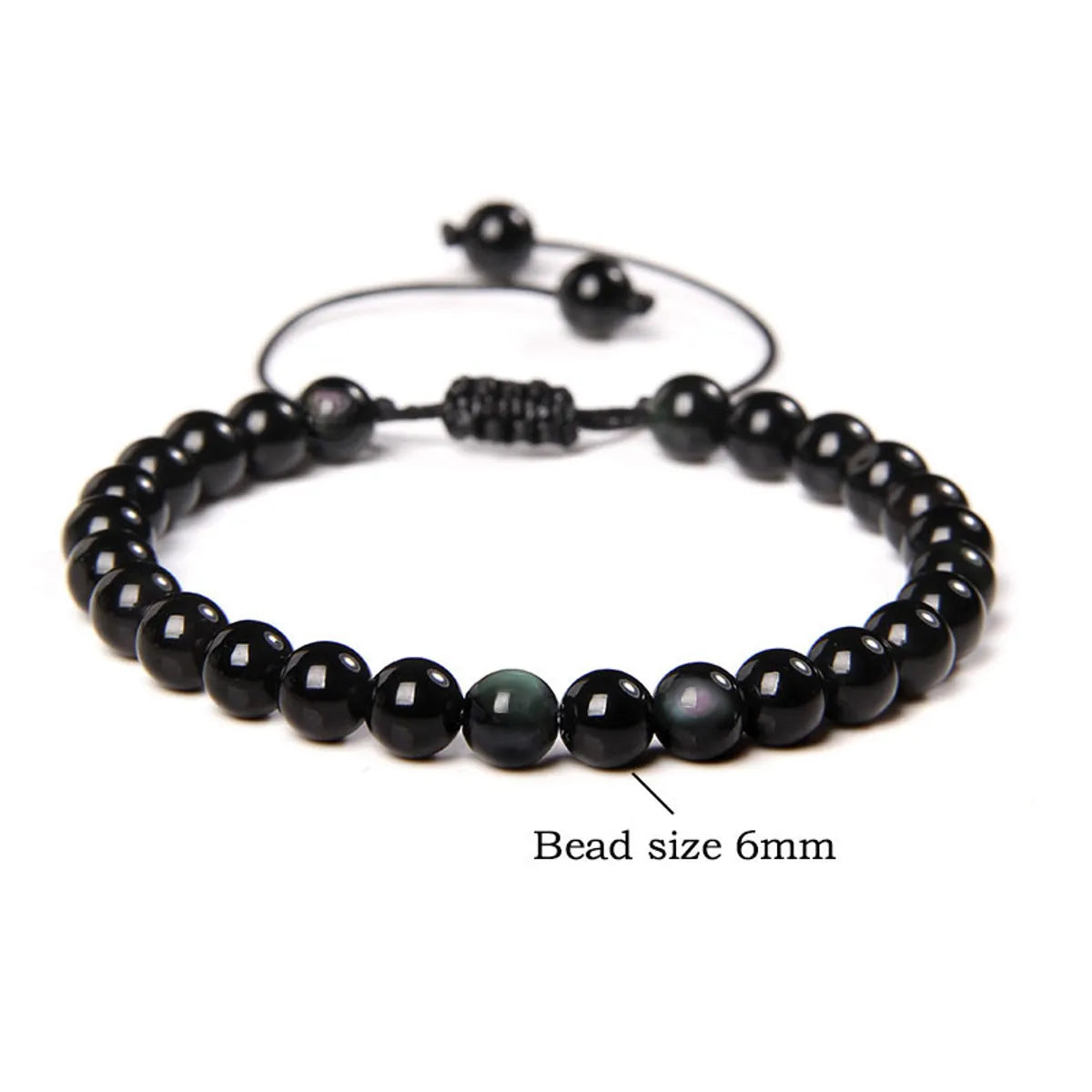 Fashion Crack Natural Stone Crystal Beaded Bracelets