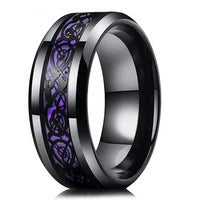 Fashion Creative Dragon Stainless Steel Ring Jewelry With Electroplating Animals And Zodiac Styling