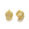 Fashion Creative Hollow Micro Inlaid Zircon Crown Jewelry Accessories Copper Electroplated