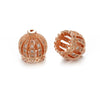Fashion Creative Hollow Micro Inlaid Zircon Crown Jewelry Accessories Copper Electroplated