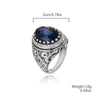 Fashion Creative Love Ring Zinc Alloy Heartshaped Inlaid Zircon For Women