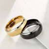 Fashion Creative Silver Flat Slotted Stainless Steel Ring With Geometric Style And Electroplating