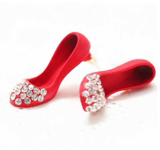 1 Set Fashion Diamond Alloy Artificial Rhinestones Ear Studs